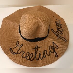 Wide-brimmed Straw Sun Hat